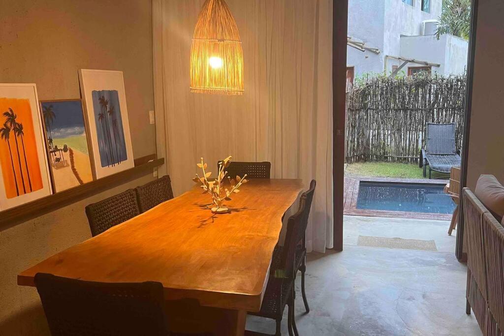 הוילה Pôrto de Pedras Casa De Luxo Na Praia Do Patacho - Cond. Azulu, Casa 04 מראה חיצוני תמונה