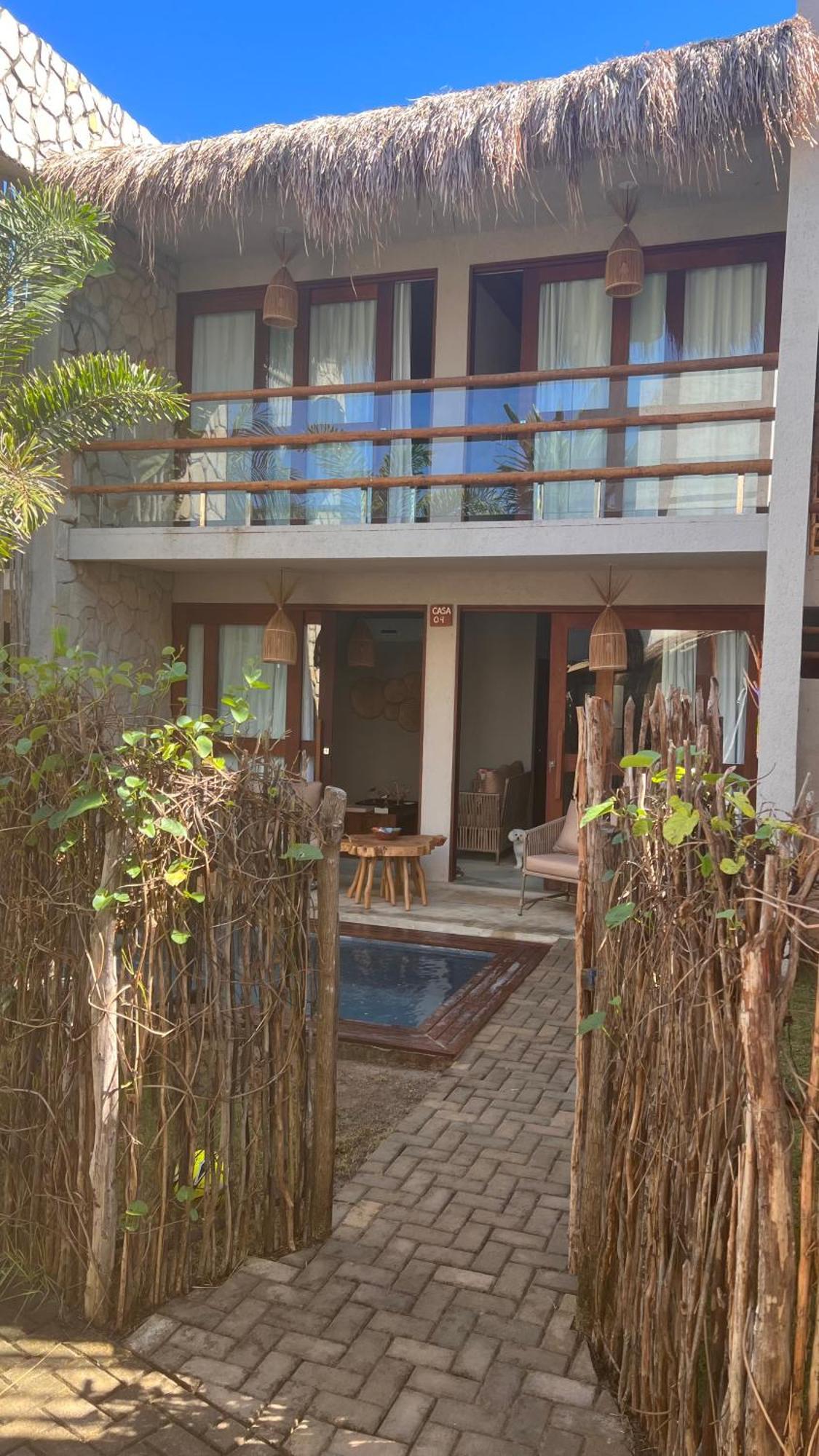 הוילה Pôrto de Pedras Casa De Luxo Na Praia Do Patacho - Cond. Azulu, Casa 04 מראה חיצוני תמונה
