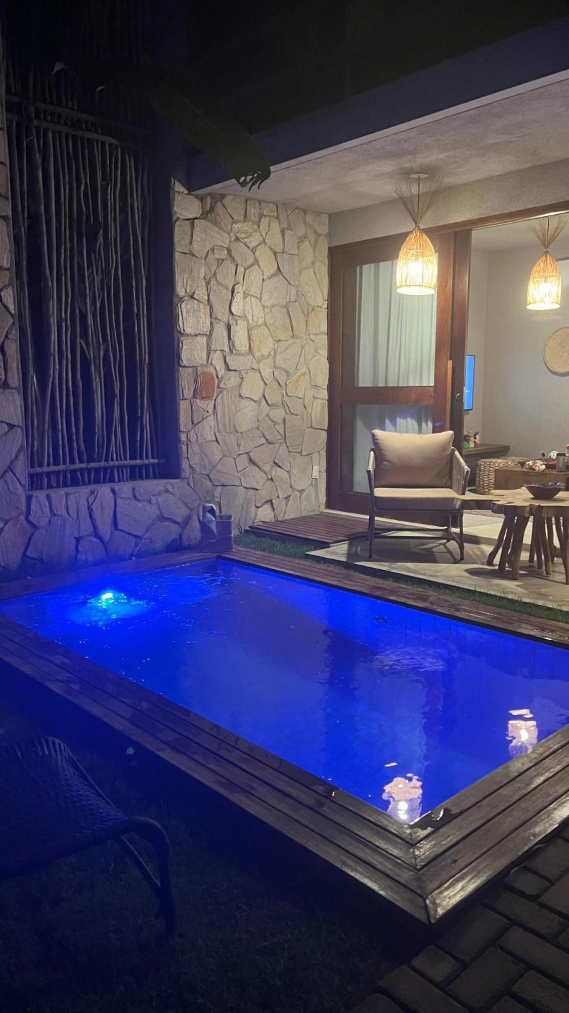 הוילה Pôrto de Pedras Casa De Luxo Na Praia Do Patacho - Cond. Azulu, Casa 04 מראה חיצוני תמונה