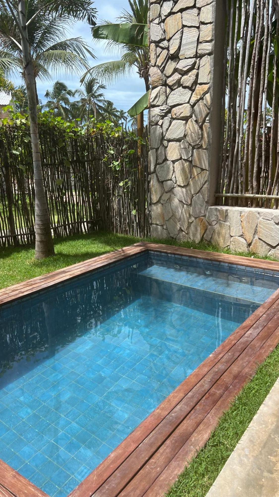 הוילה Pôrto de Pedras Casa De Luxo Na Praia Do Patacho - Cond. Azulu, Casa 04 מראה חיצוני תמונה